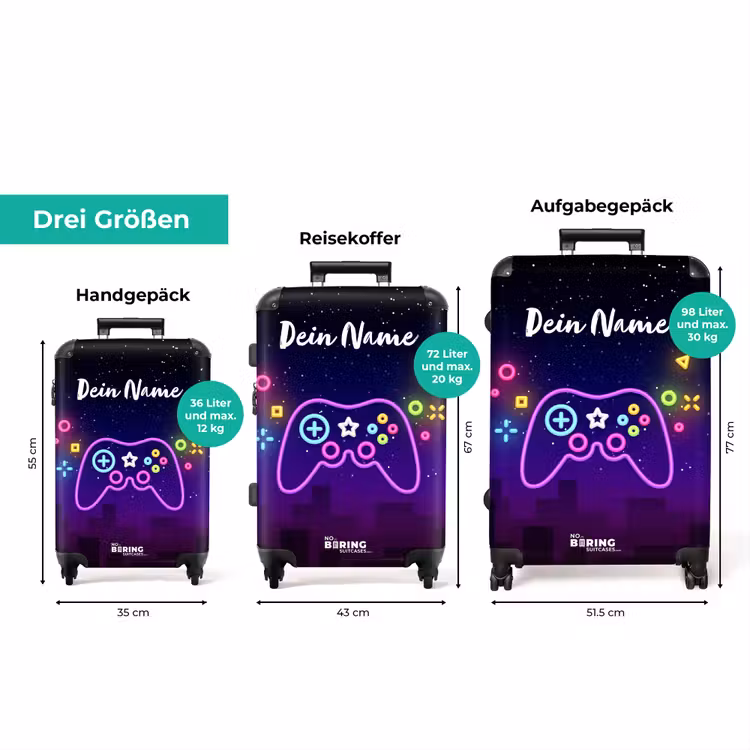 Koffer mit Name - Du kannst mich nicht kontrollieren — 3