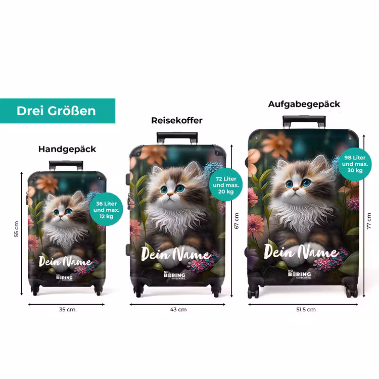 Koffer mit Name - Knuddeliger Sjakie — 3