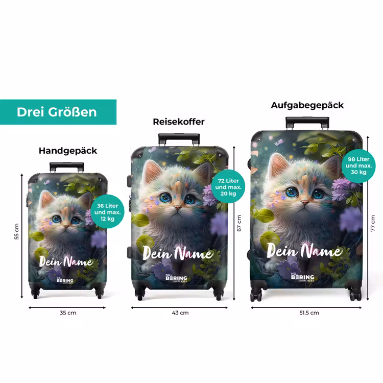 Koffer mit Name - Pippa Kater — 3