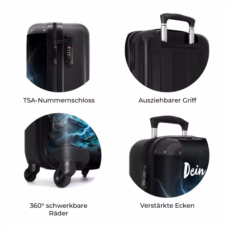 Koffer mit Name - Donner-Räder — 8