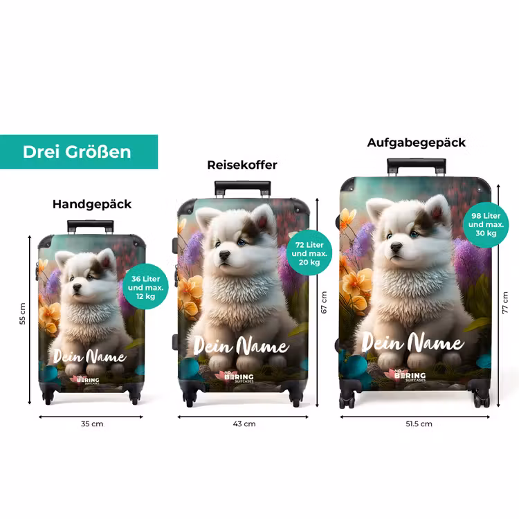 Koffer mit Name - Flauschiger Franky — 3