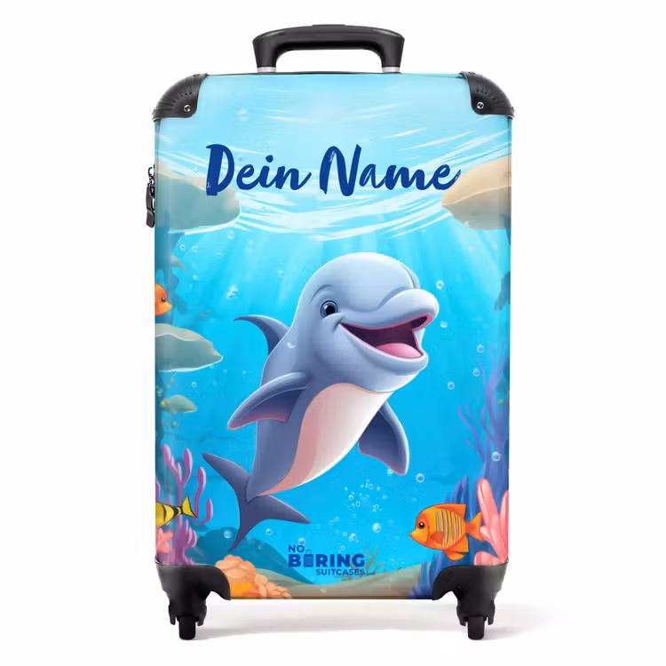 Koffer mit Name - Delfin Delfin — 1