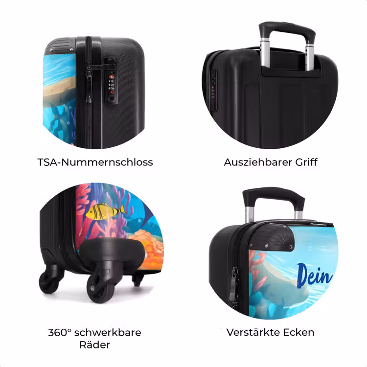 Koffer mit Name - Delfin Delfin — 8
