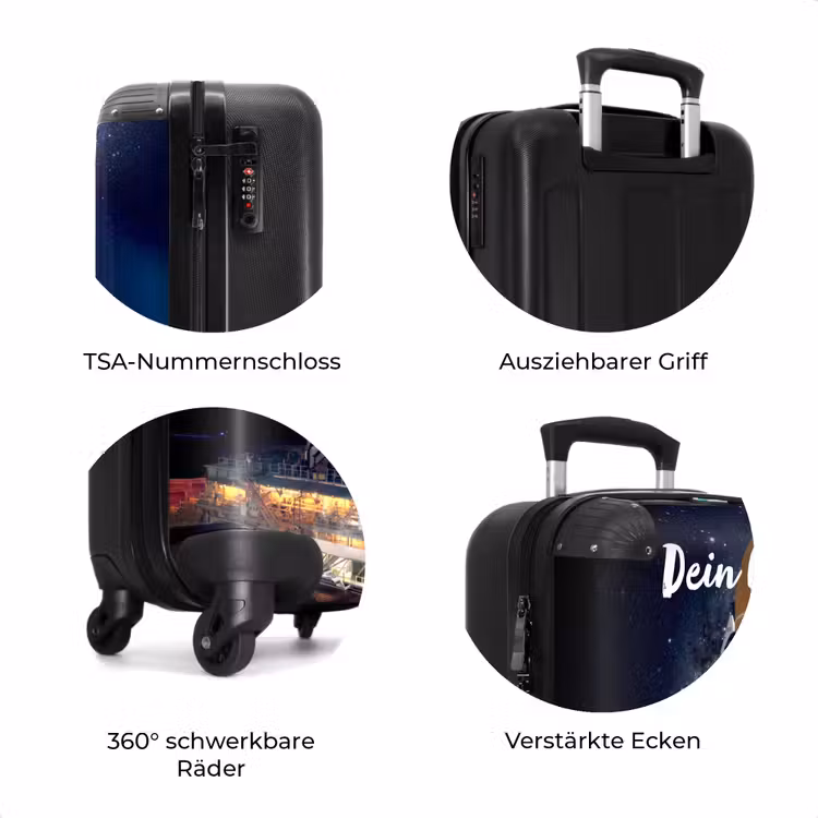 Koffer mit Name - Aufsteigende Rakete — 8