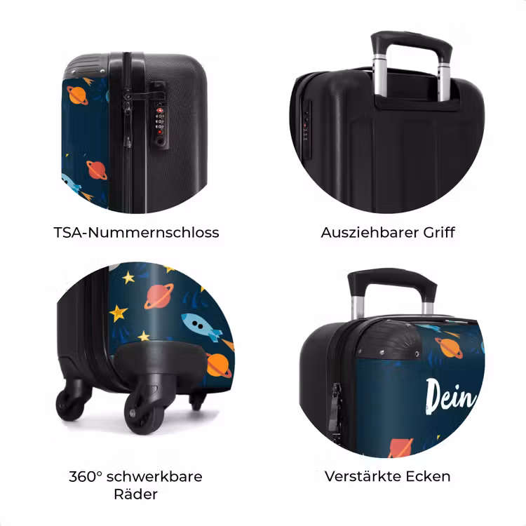 Koffer mit Name - Weltraumraketen — 8