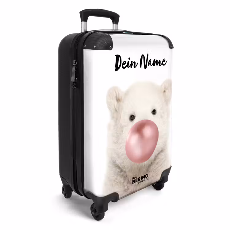 Koffer mit Name - Kaugummi-Bär — 2