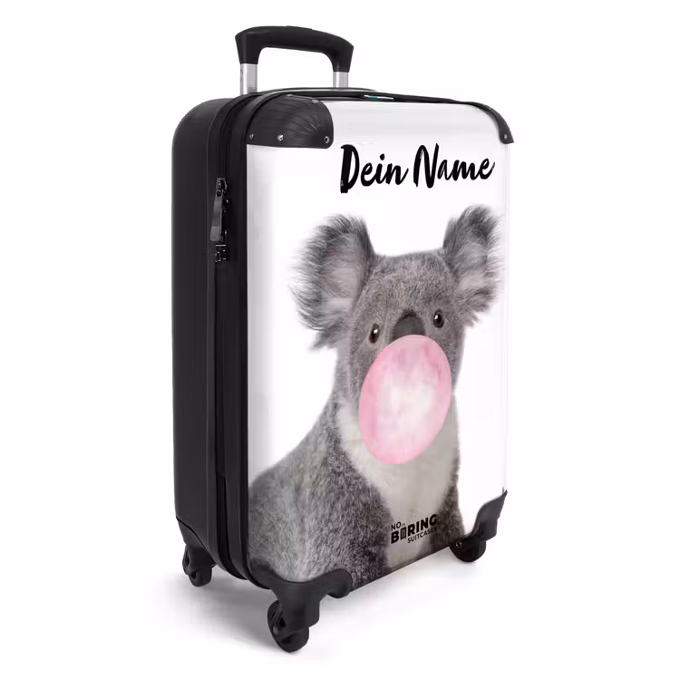 Koffer mit Name - Kaugummi-Koala — 2