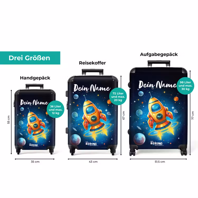 Koffer mit Name - Kometenkreuzer — 3