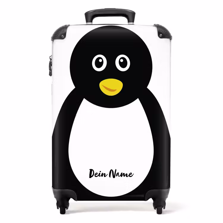 Koffer mit Name - Pim Pinguin — 1