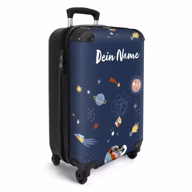 Koffer mit Name - Planetarium — 2