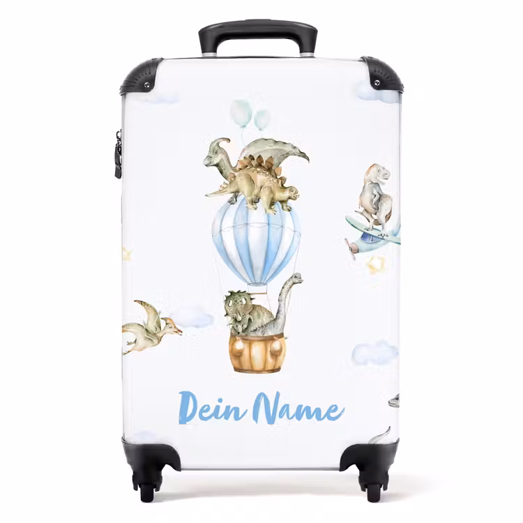 Koffer mit Name - Wandernde Dinosaurier — 1