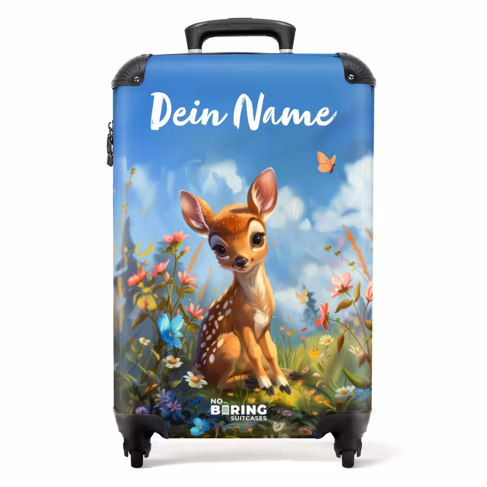 Koffer mit Name - Bailey Blumenhirsch — 1