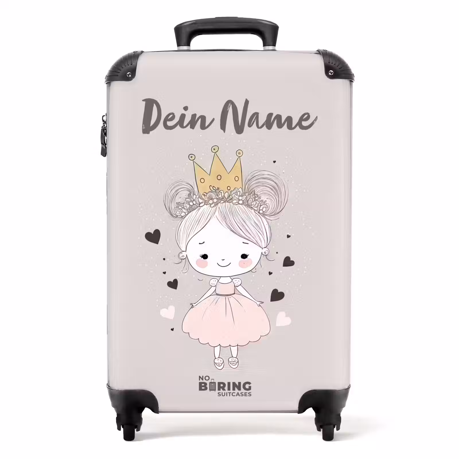 Koffer mit Name - Prinzessin mit Brötchen — 1
