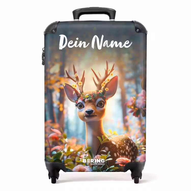 Koffer mit Name - Bo Blumengeweih — 1