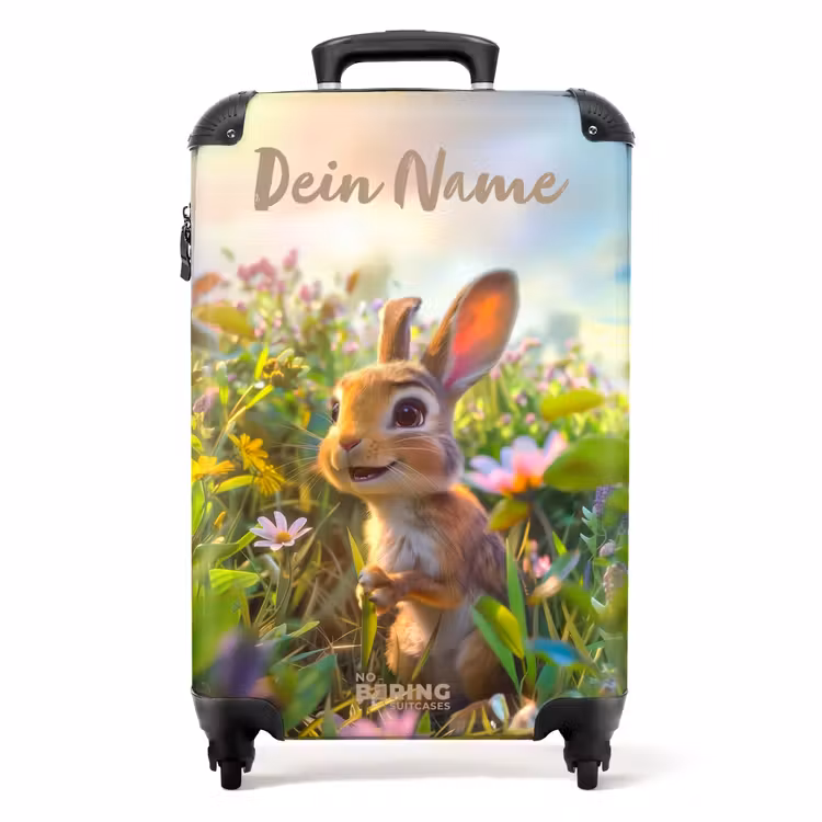Koffer mit Name - Kleines Kaninchen — 1