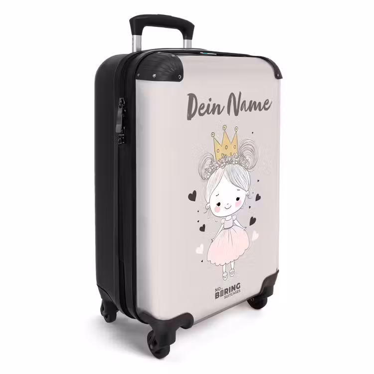 Koffer mit Name - Prinzessin mit Brötchen — 2