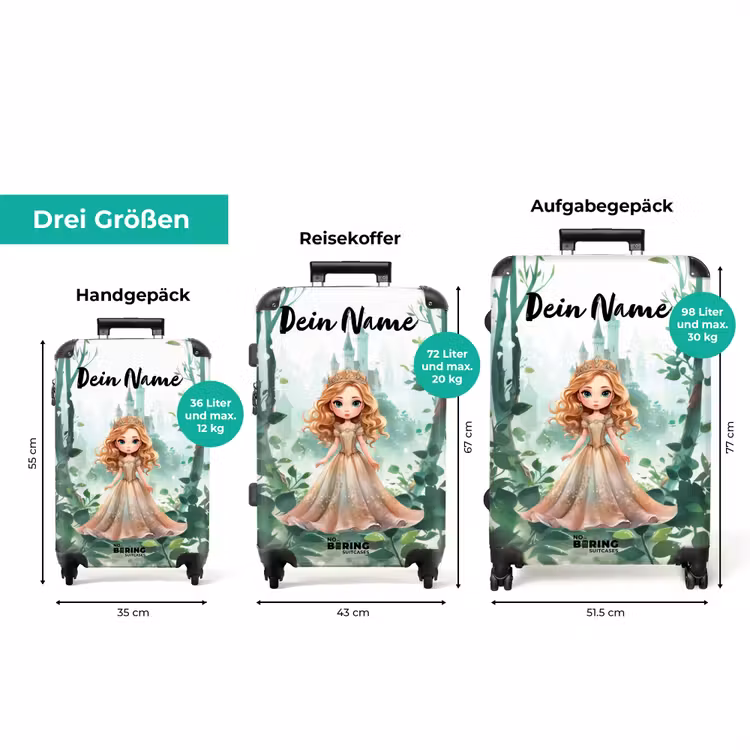 Koffer mit Name - Anmut Grünzeug — 3