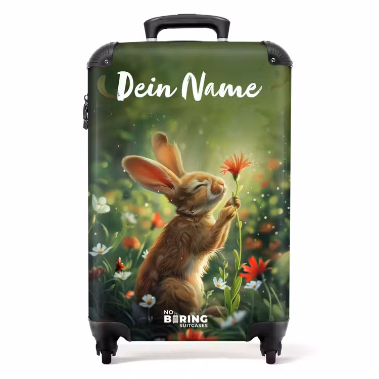 Koffer mit Name - Kasper-Kaninchen — 1