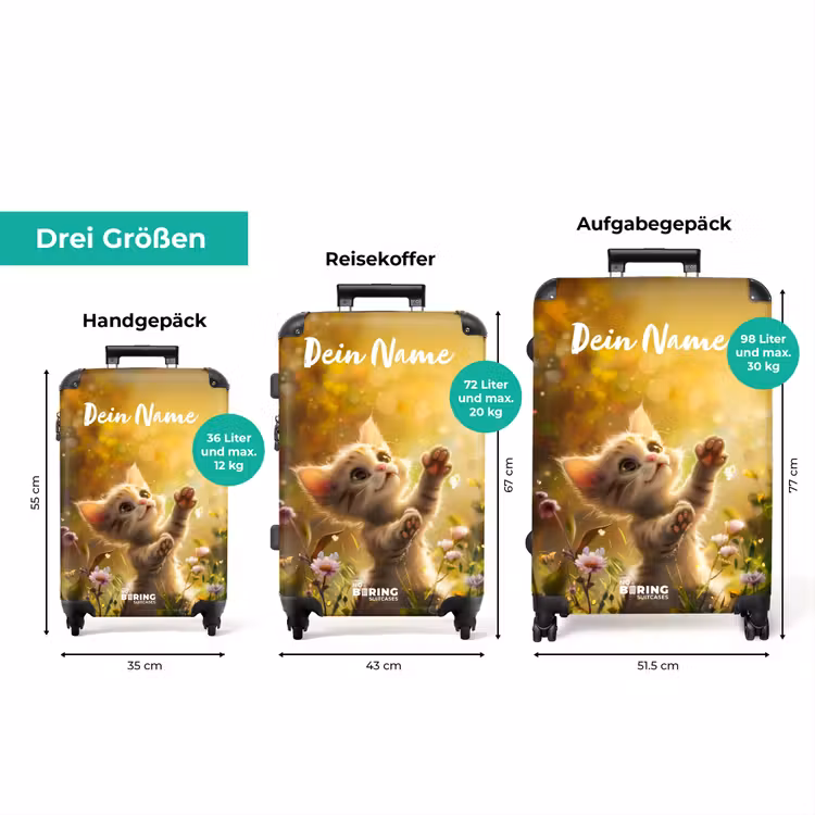 Koffer mit Name - Koosje Kätzchen — 3