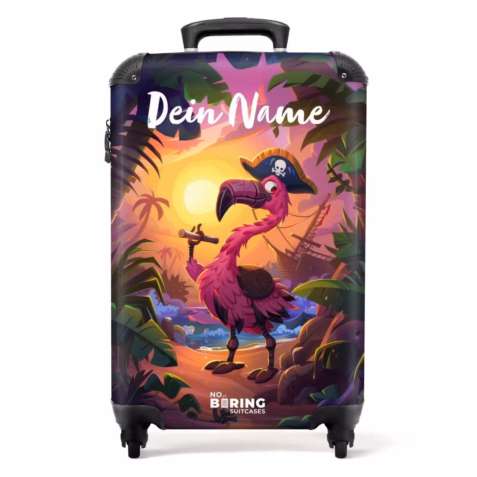 Koffer mit Name - Fernando Flamingo — 1