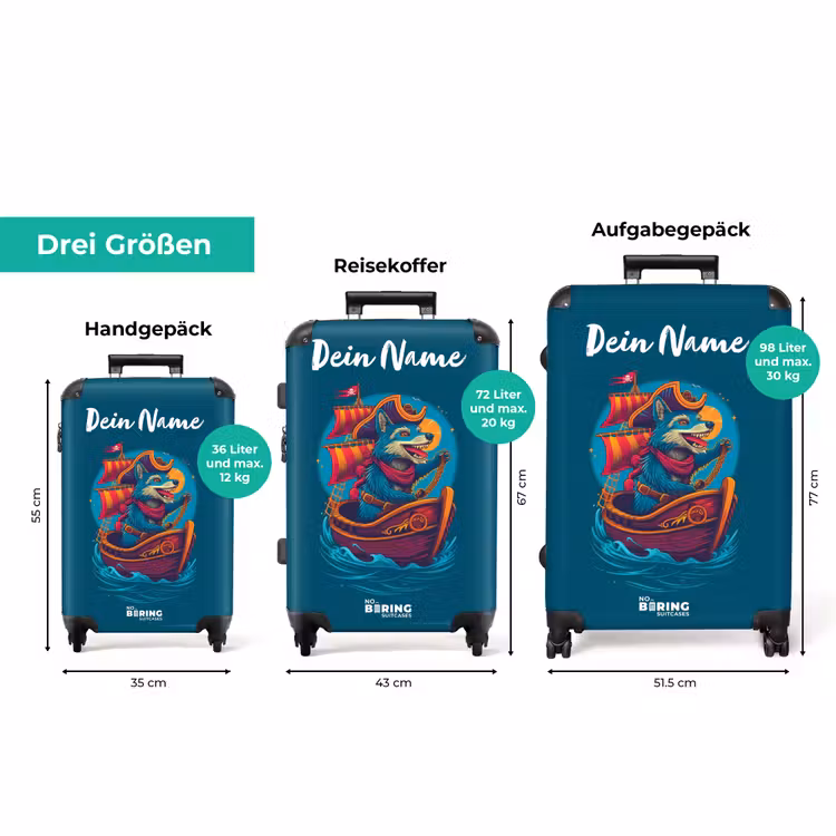 Koffer mit Name - Kapitän Sturmsnout — 3