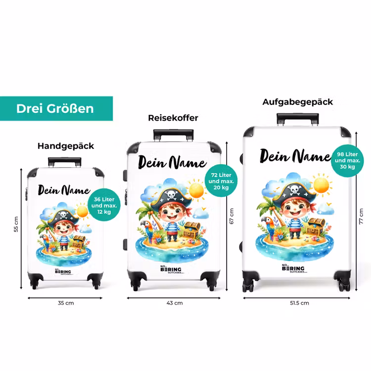 Koffer mit Name - Pepin-Pirat — 3
