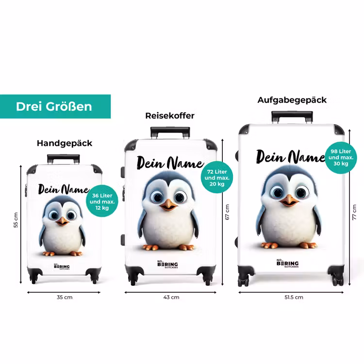 Koffer mit Name - Pippinpinguin — 3