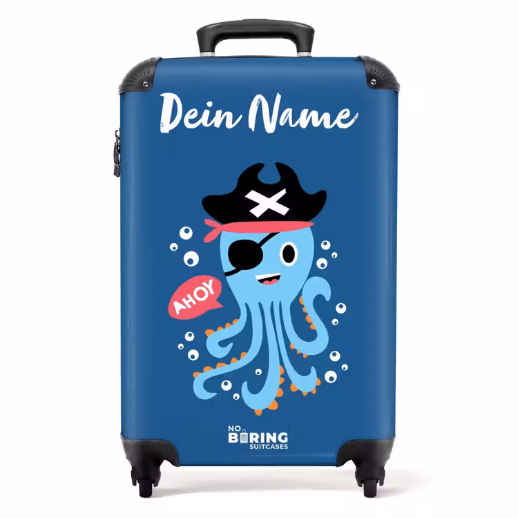 Koffer mit Name - Piratenkrake — 1