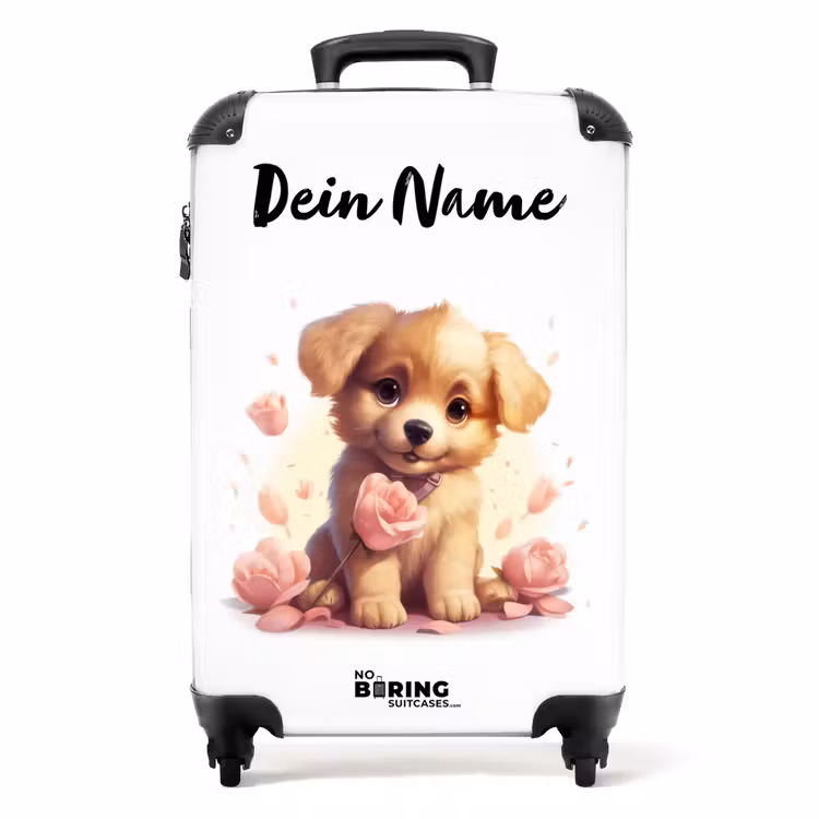 Koffer mit Name - Popke Welpe — 1