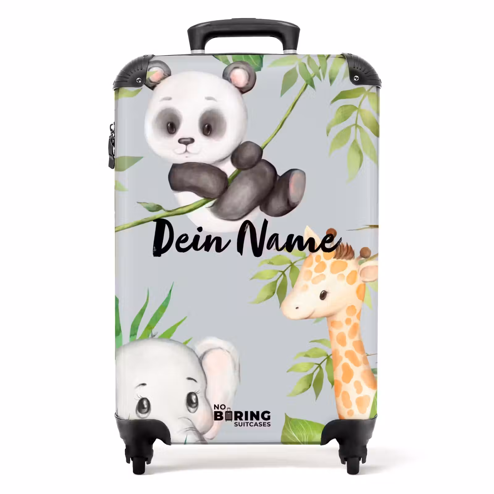 Koffer mit Name - Tiere im Dschungel — 1