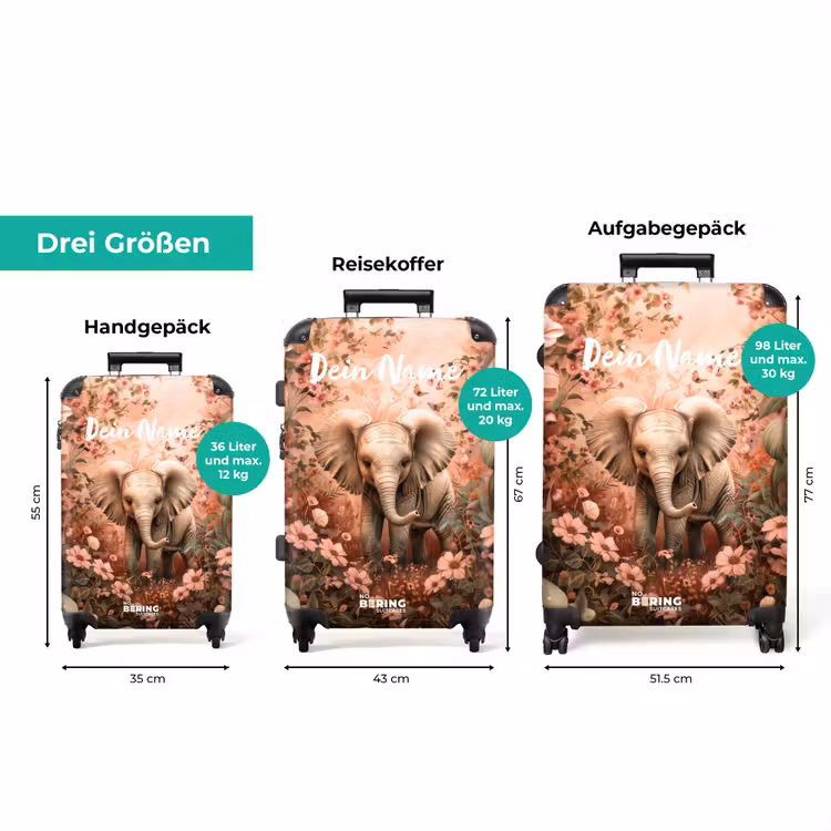 Koffer mit Name - Flora flapoor — 3
