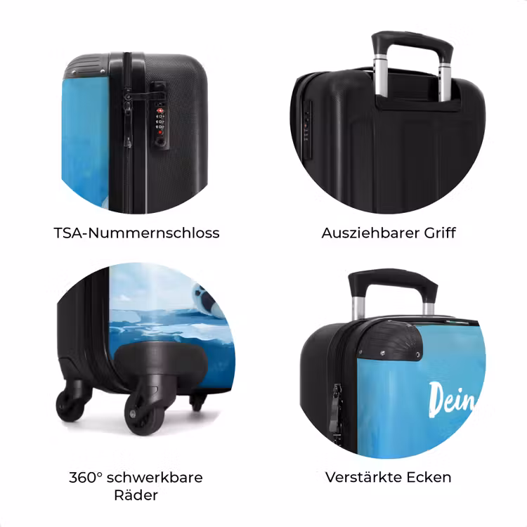 Koffer mit Name - IJsbrand Eisbär — 8