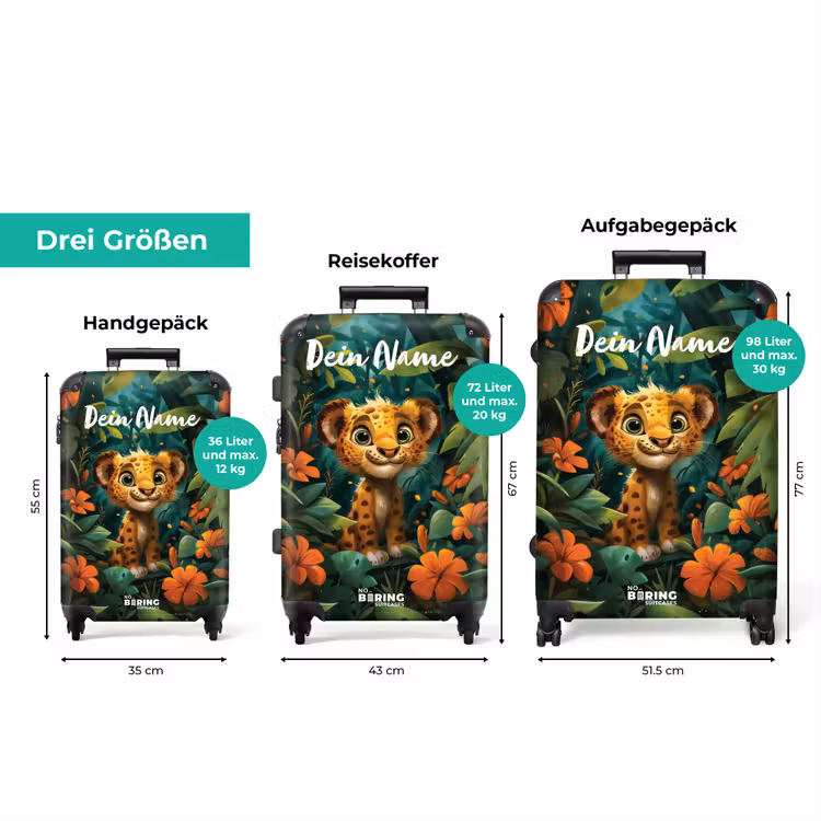 Koffer mit Name - Liam Leopard — 3