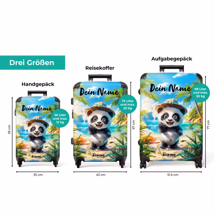 Koffer mit Name - Pablo-Panda — 3
