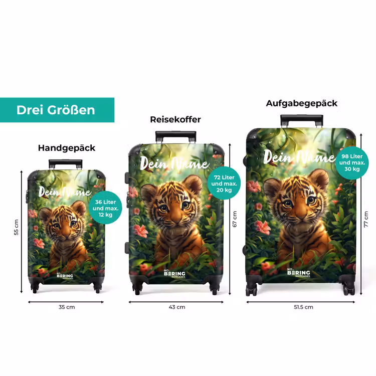 Koffer mit Name - Tommy Tiger — 3