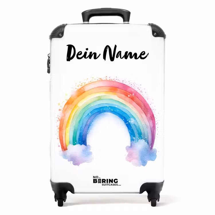 Koffer mit Name - Aquarell-Wunderbogen — 1