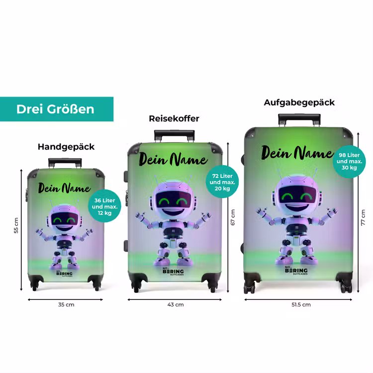 Koffer mit Name - Neon Nicky — 3