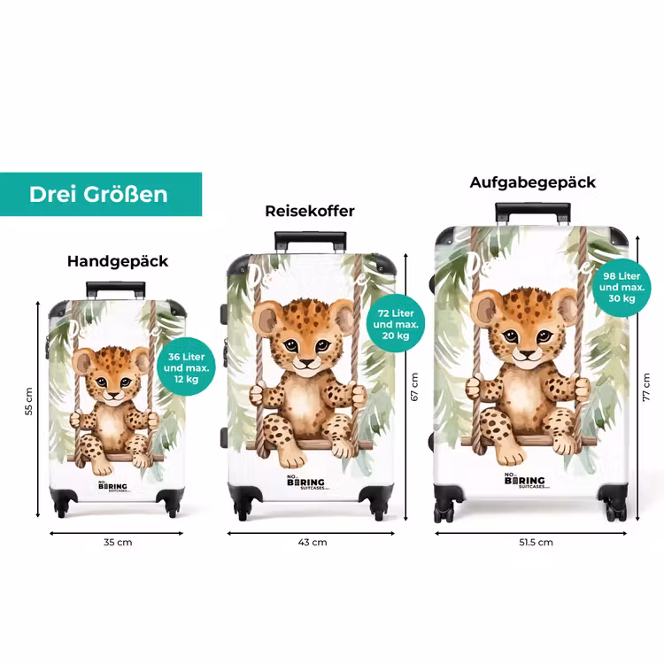 Koffer mit Name - Levi-Leopard — 3