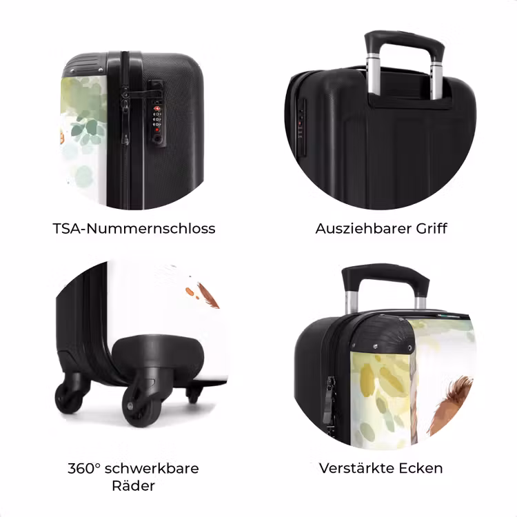 Koffer mit Name - Schaukelnder Großer Affe — 8