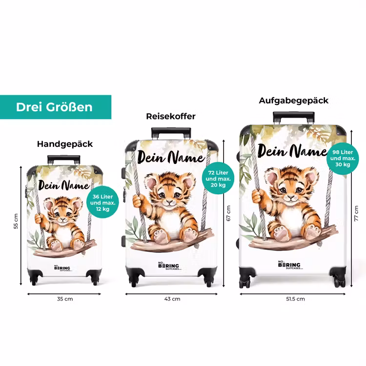 Koffer mit Name - Timo-Tiger — 3