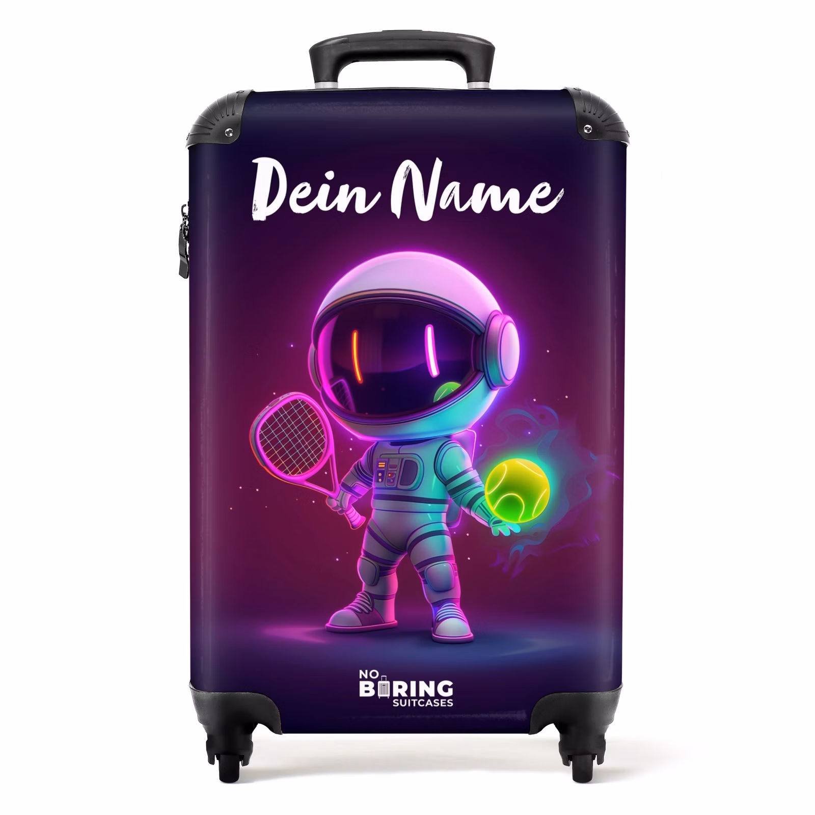 Koffer mit Name - Weltraum-Tennis — 1