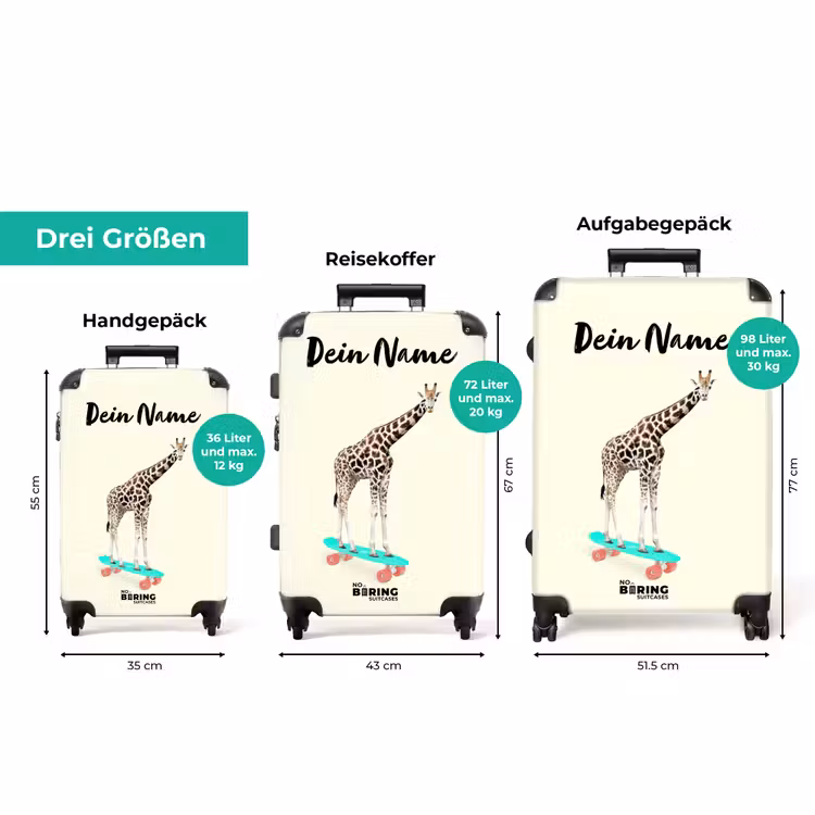 Koffer mit Name - Keulengiraffe — 3