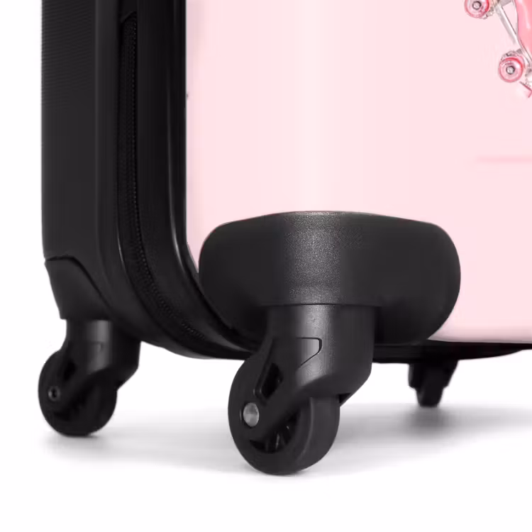 Koffer mit Name - Rosa Walzenflamingo — 7