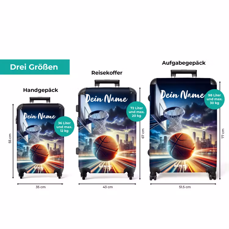 Koffer mit Name - Slam Dunk — 3