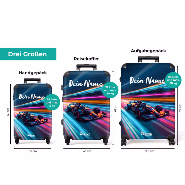 Koffer mit Name - Spektrum Flitzer — 3