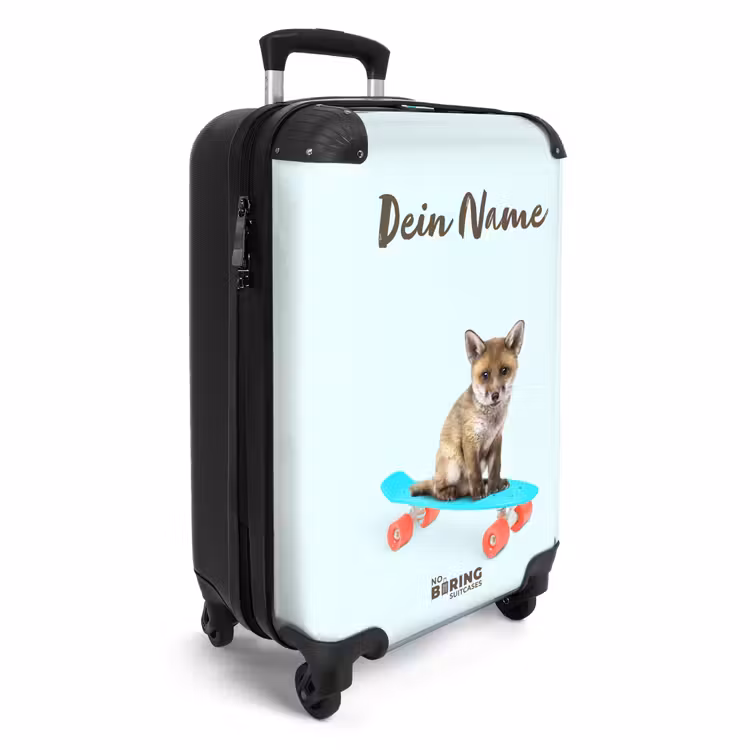 Koffer mit Name - Wanderfuchs — 2