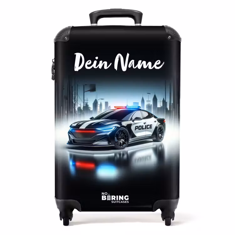 Koffer mit Name - Polizei-Triebwagen — 1