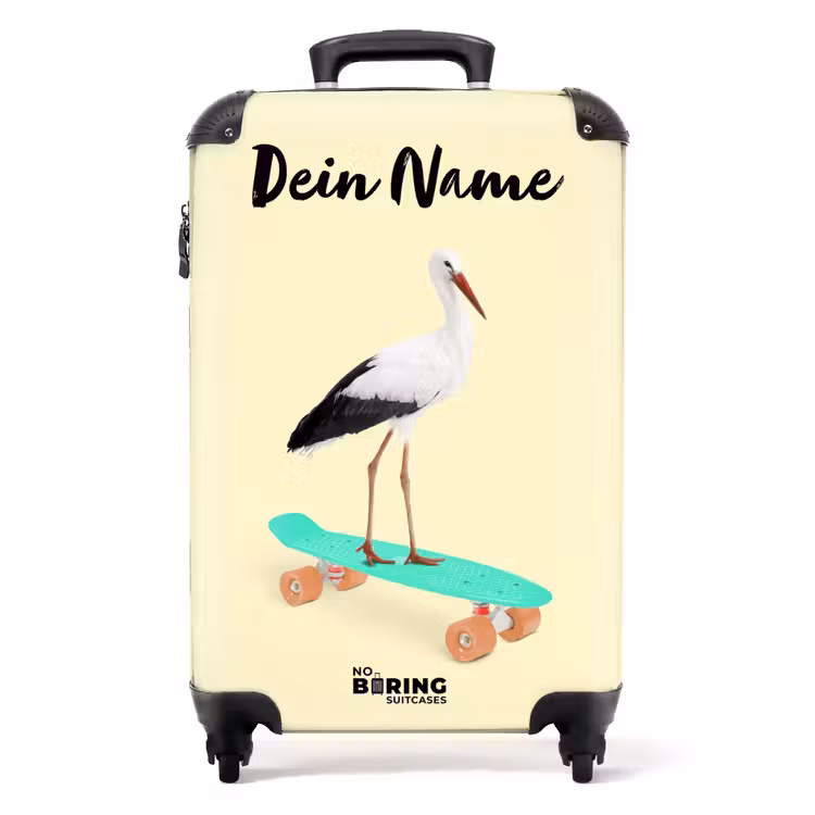 Koffer mit Name - Reiher reiten — 1