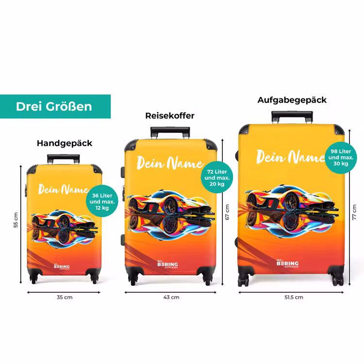 Koffer mit Name - Sonnenstrahl-Sprinter — 3