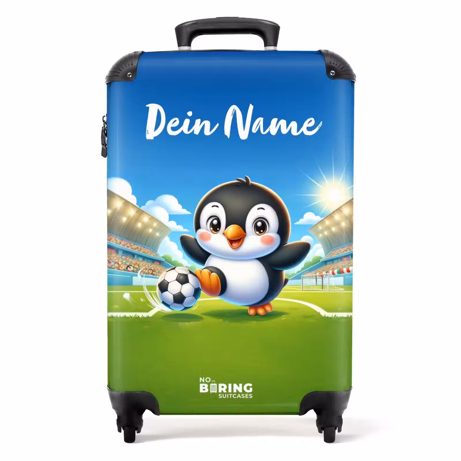 Koffer mit Name - Elfmeterpinguin — 1